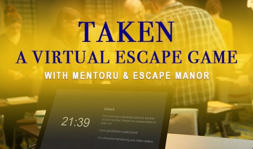 TAKEN: A Virtual Escape Game Team Building Experience